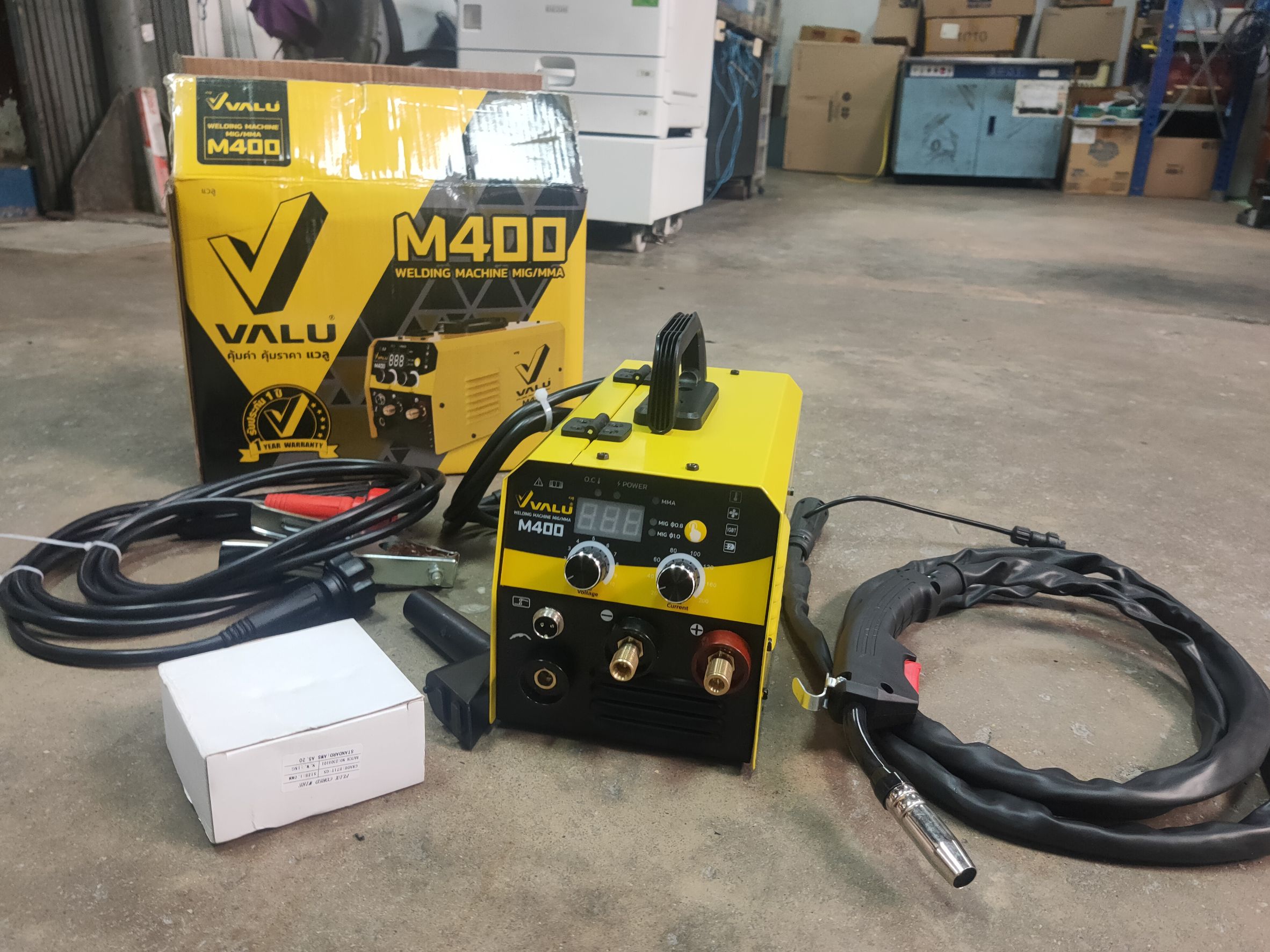 ตู้เชื่อม2ระบบMIG/MMA M400 VALU