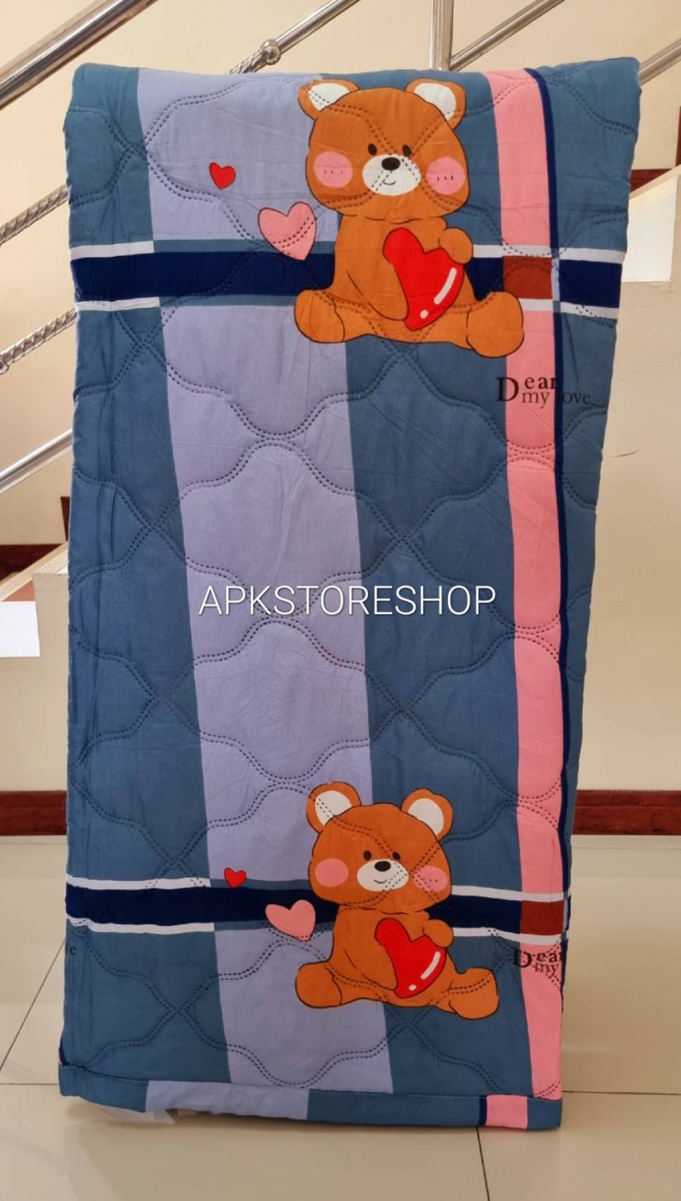 ขายส่ง ผ้าห่มนวมบางอัดความร้อน เกรดA #APK128-พิมพ์ลาย ส่ง 128 บาท