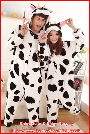 ชุดหมีขาว แบบพองลม