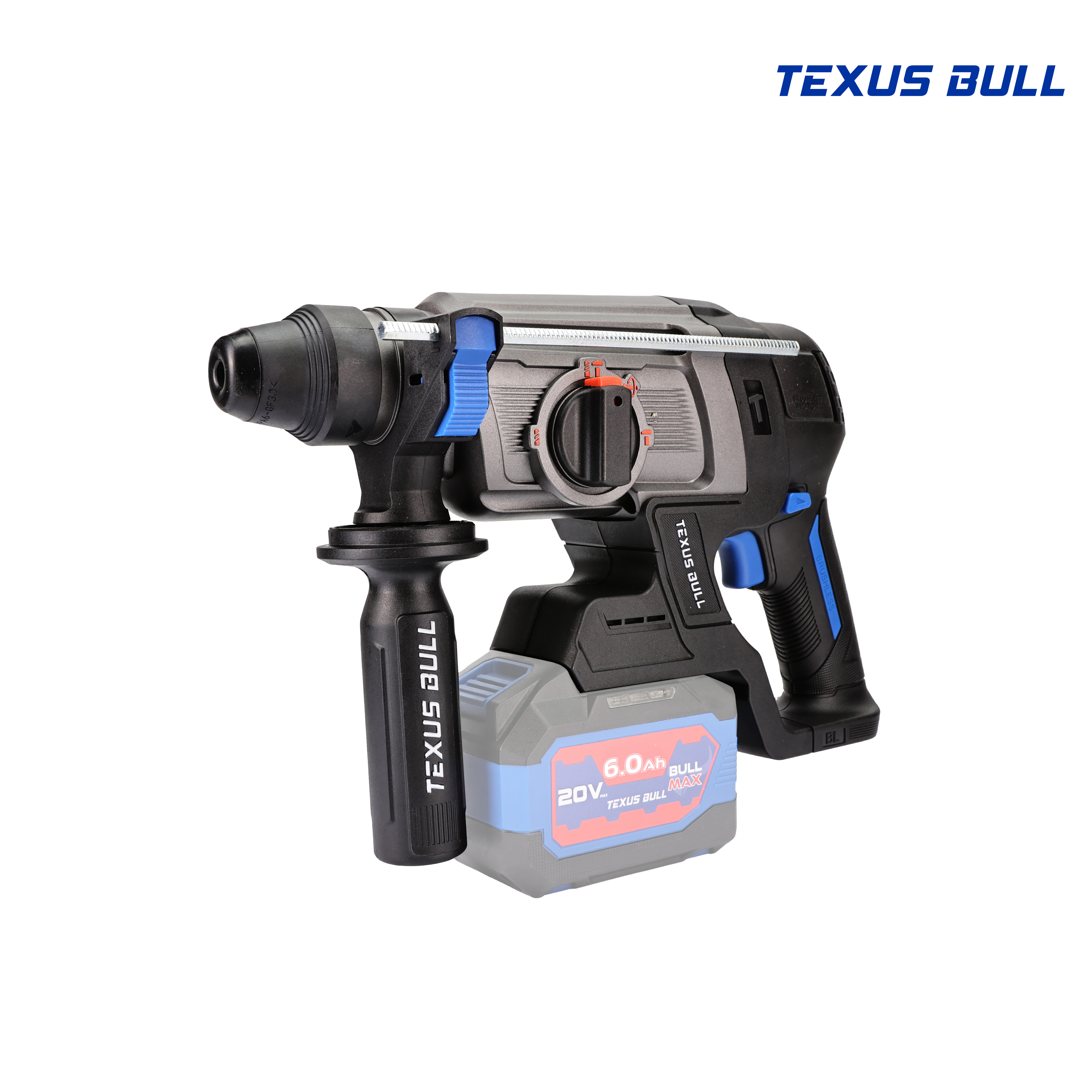 TEXUS BULL สว่านโรตารี่ไร้สาย 26มม. 3ระบบ 20V Rotary Hammer TX-9411 (ตัวเปล่า)