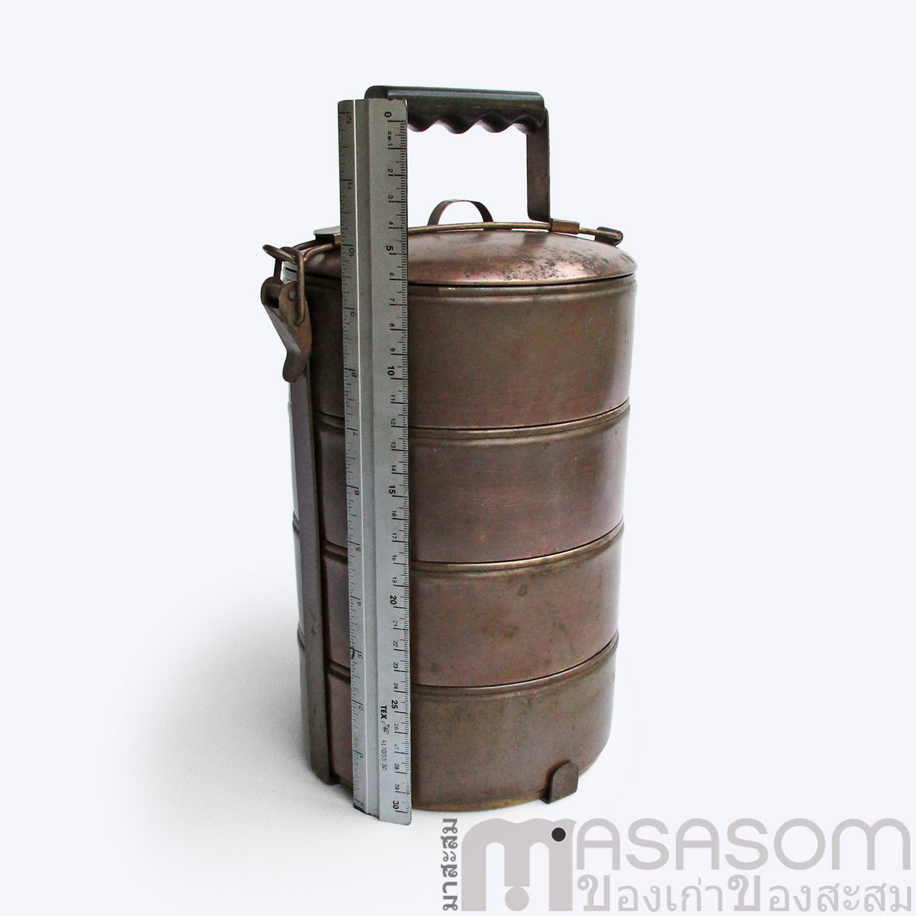 ปิ่นโตทองเหลืองของเก่า