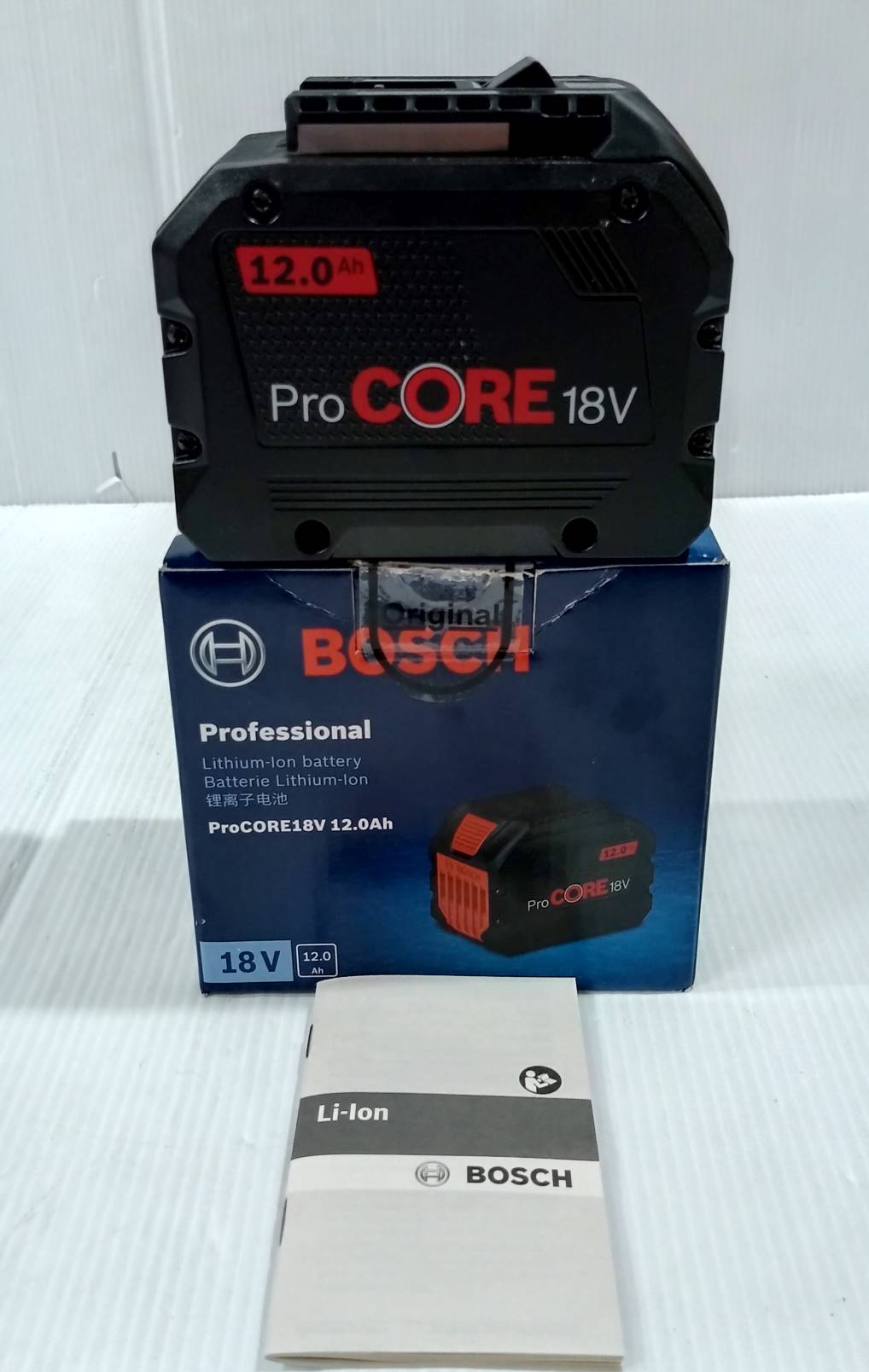 แบตเตอรี่ 18V / 12.0Ah ProCore BOSCH