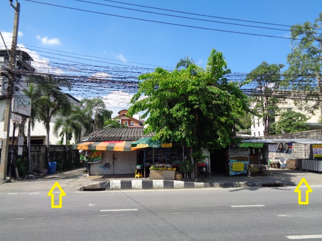 H1139 ขายด่วน ที่ดิน 202 ตารางวา อยู่ติดถนนอ่อนนุช (สุขุมวิท77) ระหว่างซอยอ่อนนุช61-63 เหมาะปลูกบ้านหรือทำธุรกิจ แขวงประเวส เขตประเวศ