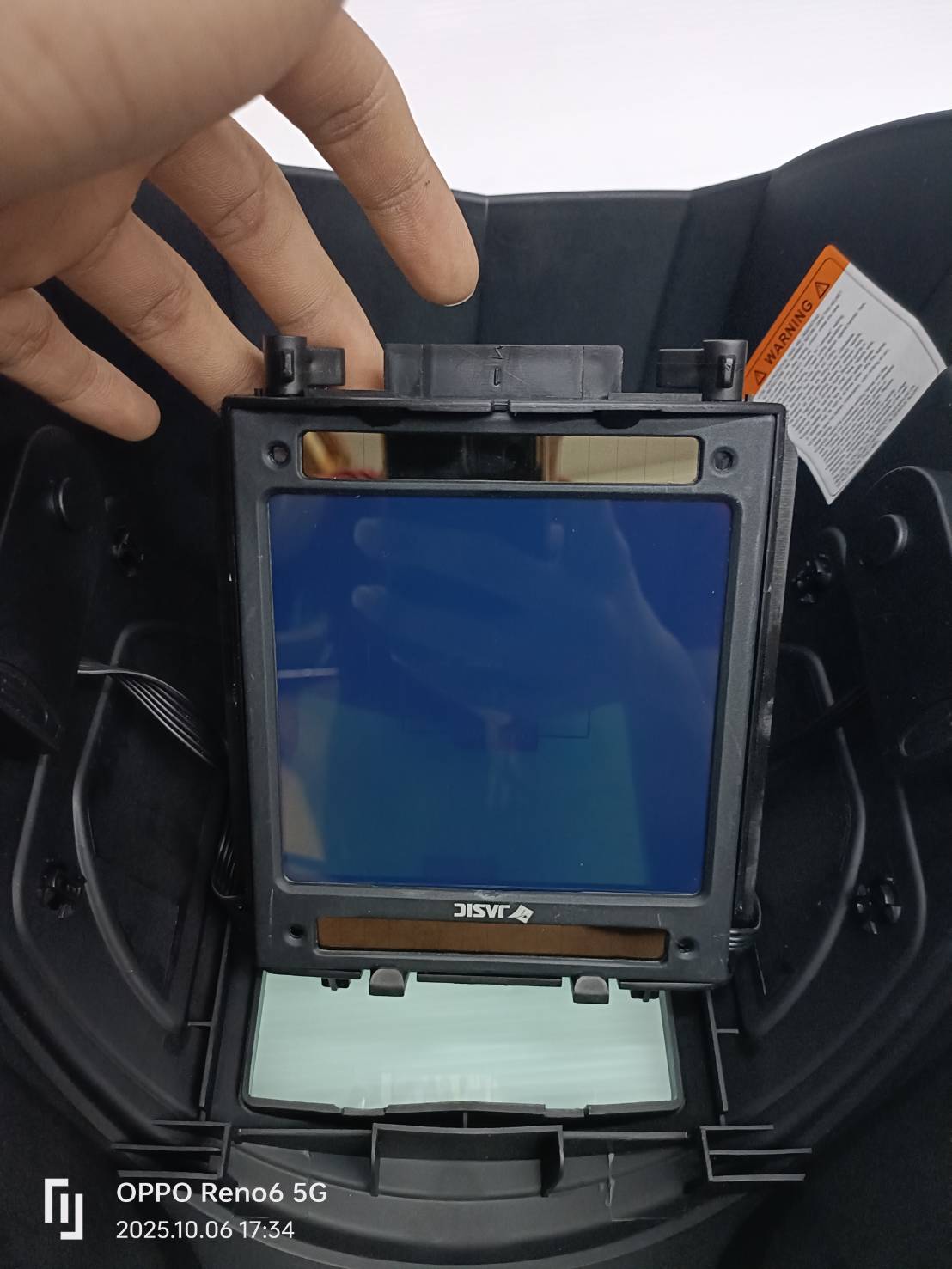 หน้ากากปรับแสงอัตโนมัติ JASIC รุ่น LY800J มีโหมดเครื่องเจียร