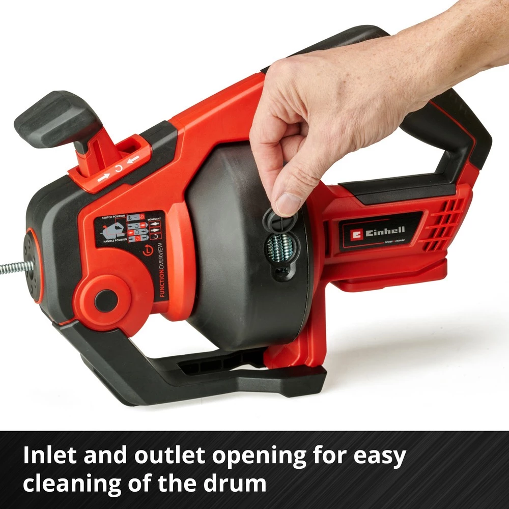 EINHELL เครื่องทะลวงท่อไร้สาย TE-DA 18/760 Li {สินค้าไม่รวมแบตเตอรี่/เครื่องชาร์จ} (A4514161)