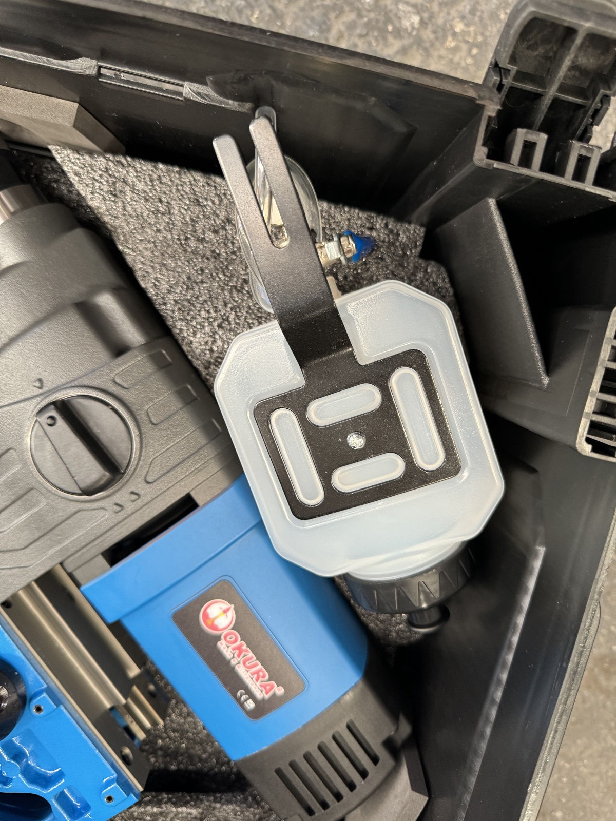 สว่านแท่น ฐานสูญญากาศ OK-50V OKURA