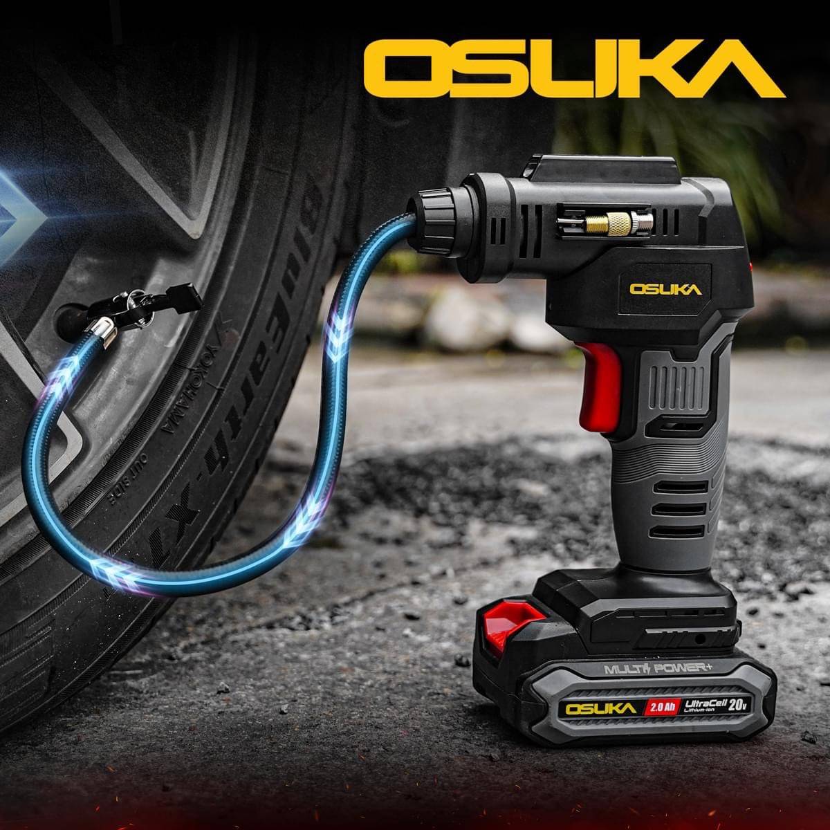 เครื่องเติมลมไร้สาย 20V OCAI786-D1 OSUKA