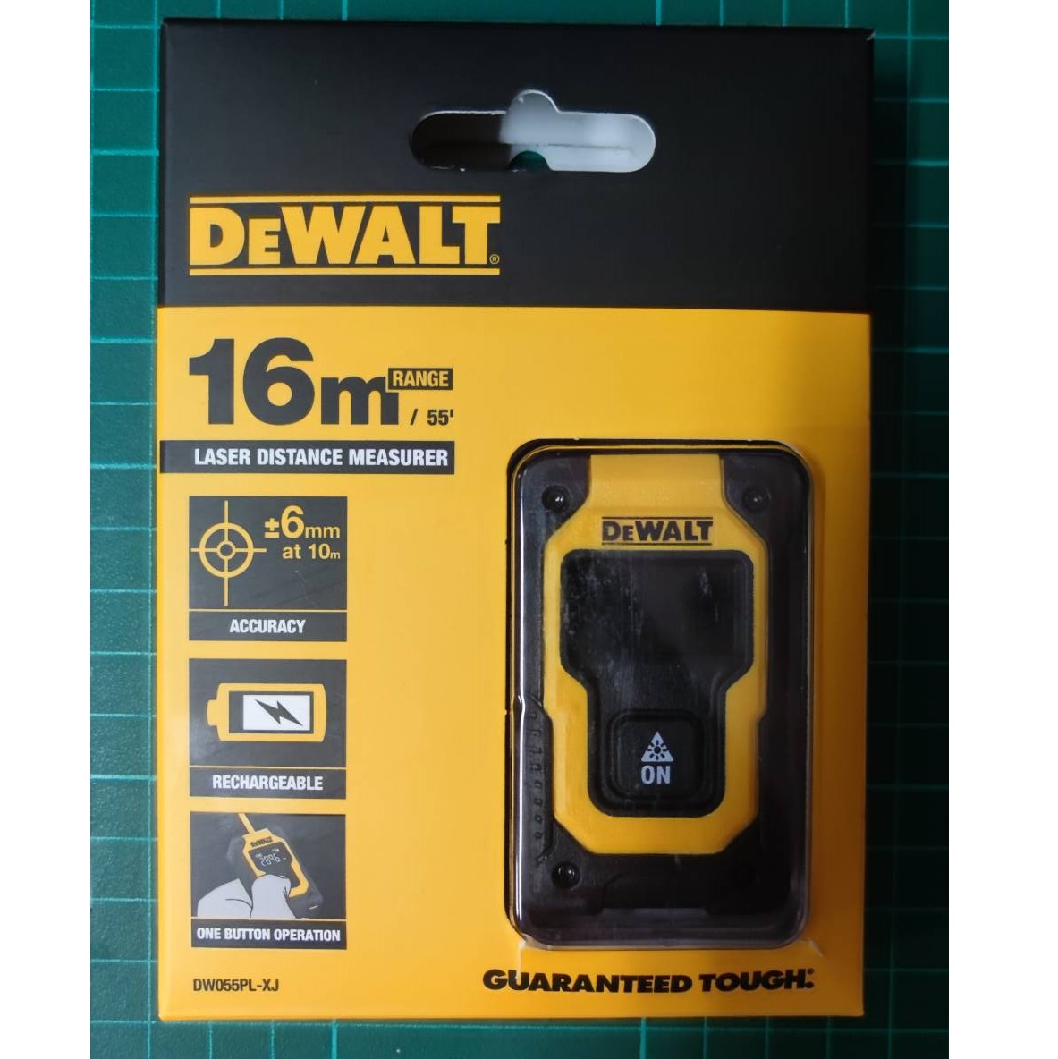เลเซอร์วัดระยะ16ม. DW055PL-XJ DEWALT