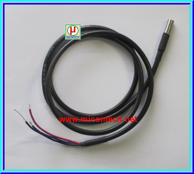 1x เซ็นเซอร์วัดอุณหภูมิ DS18B20 แบบกันน้ำได้ (Temperature Sensor)