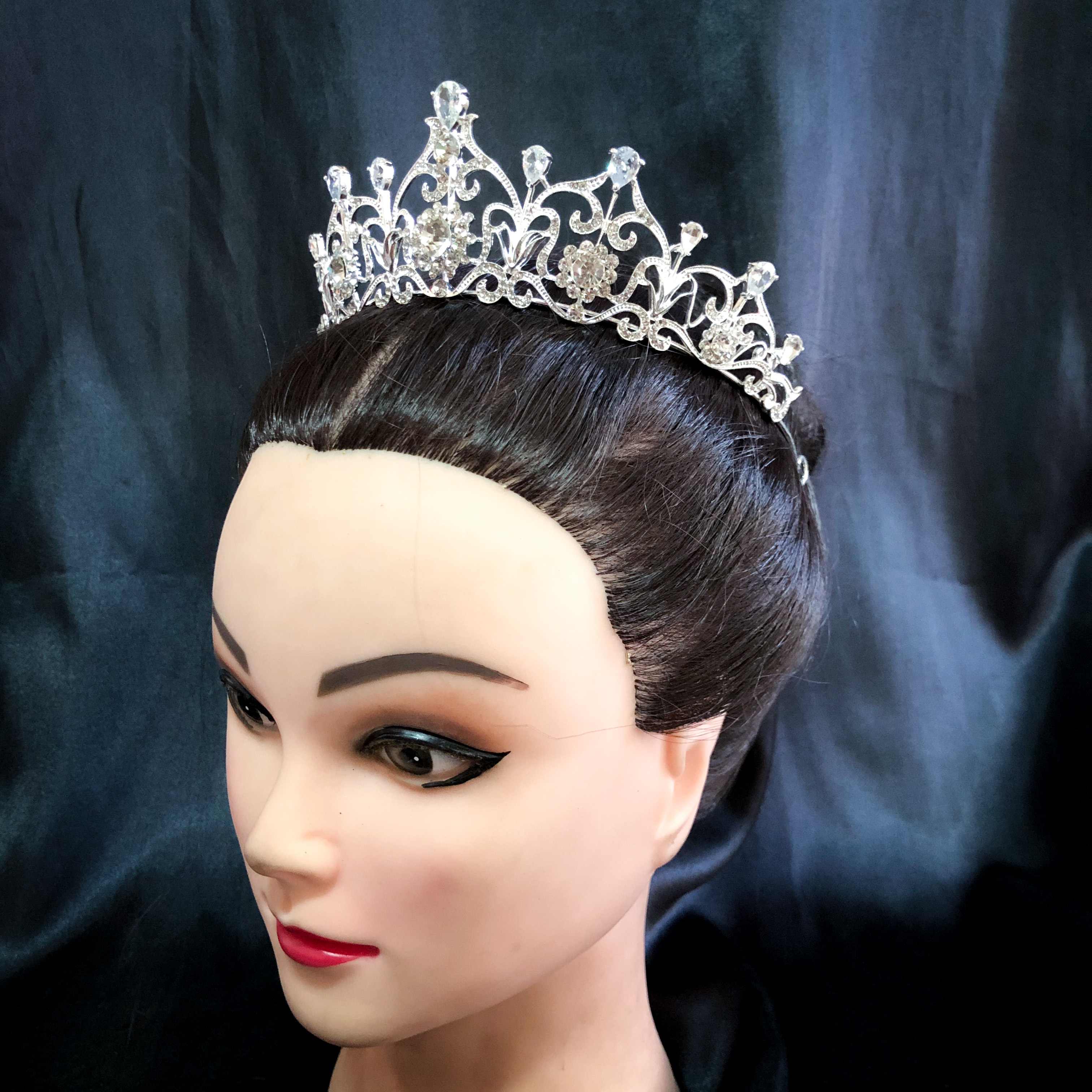 (พร้อมส่ง) เทียร่า 291 มงกุฎนางงาม มงกุฎเจ้าหญิง งานสวย ปราณีต QCเพชรทุกเม็ด สินค้าพร้อมส่งจากไทย