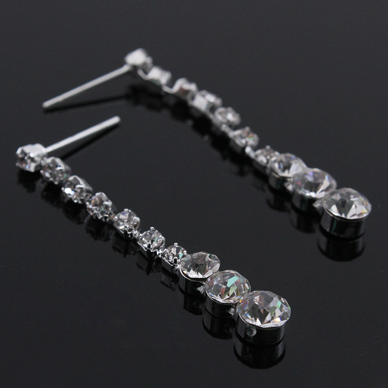 (พร้อมส่ง) สร้อยคอ+ต่างหู 005 (เข็ม)