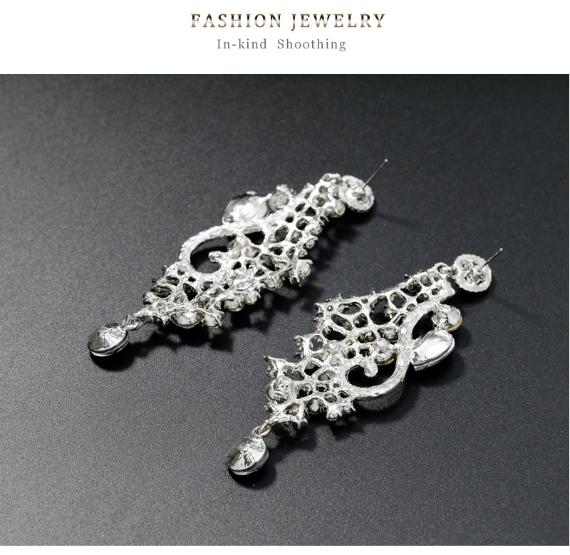 (พร้อมส่ง) ต่างหู 092 (เข็ม) ต่างหูนางงาม