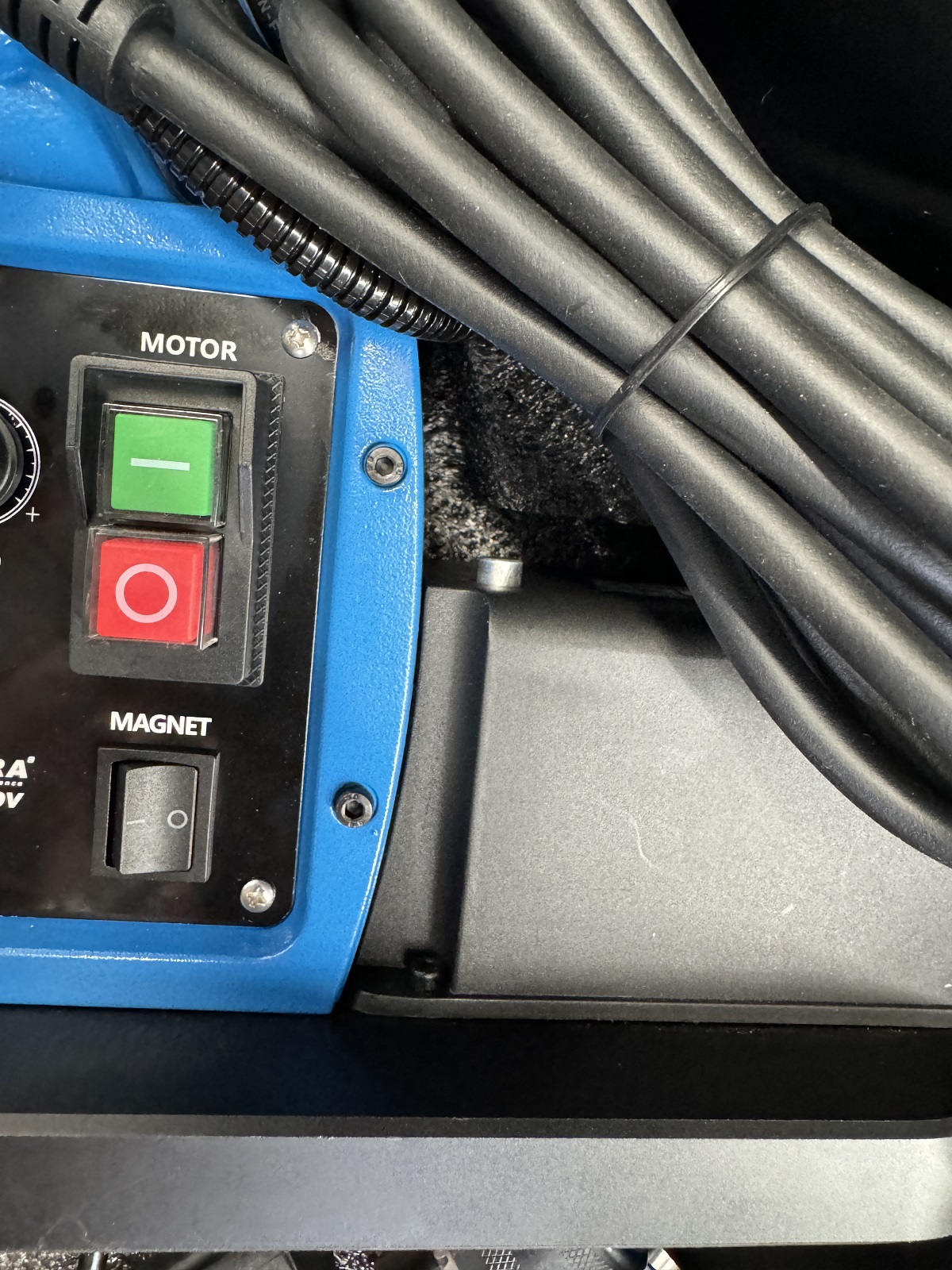 สว่านแท่น ฐานสูญญากาศ OK-50V OKURA