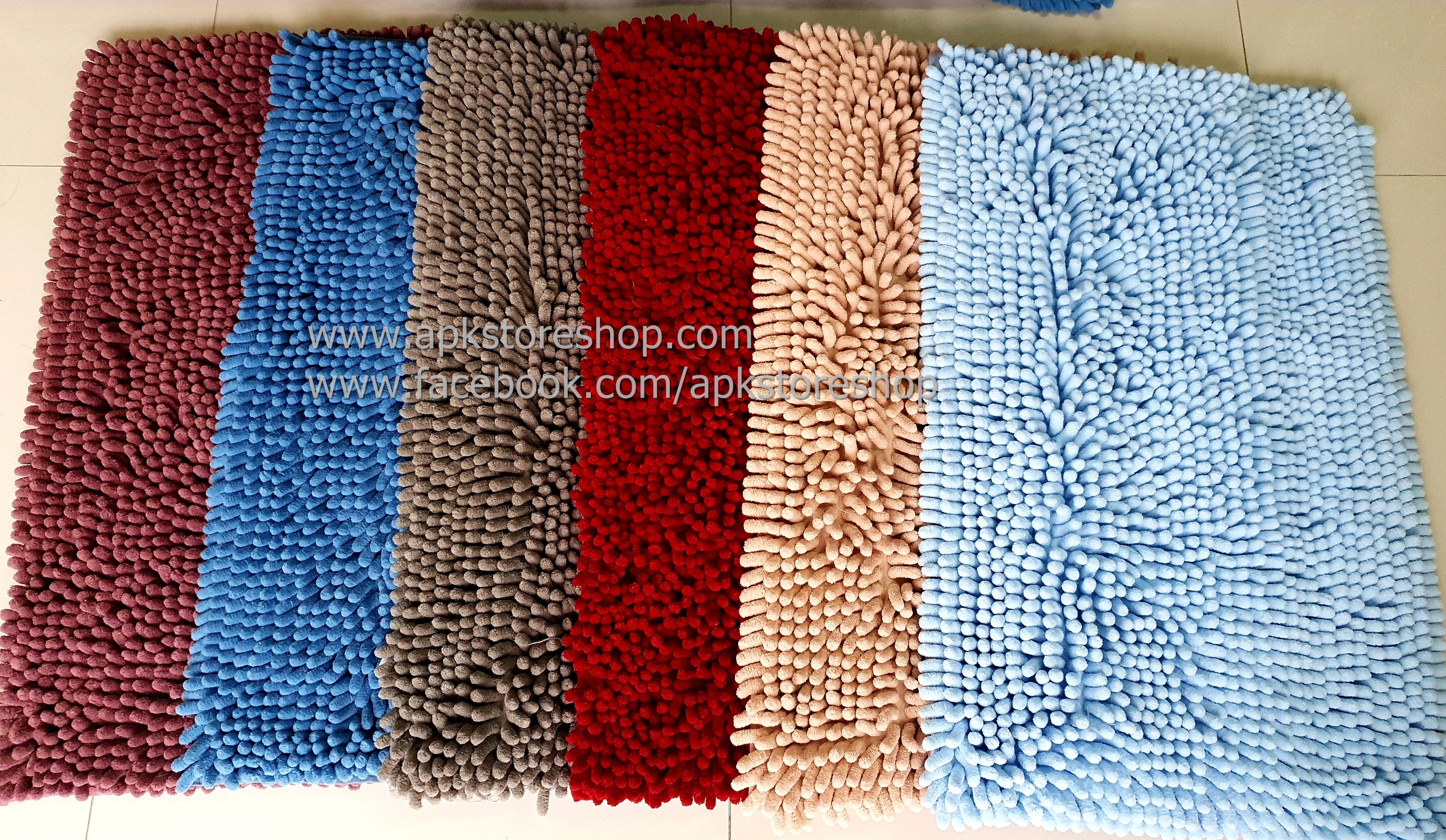 ขายส่ง พรมเช็ดเท้า ตัวหนอน จัมโบ้ ส่ง 130 บาท
