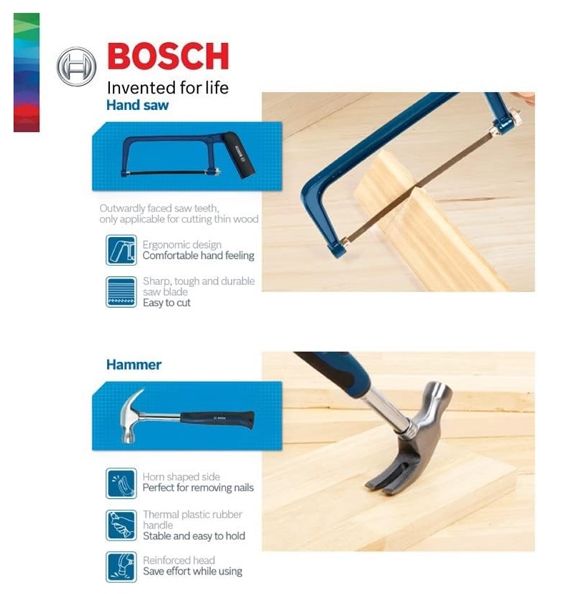 ชุดเครื่องมือ 15 ชิ้น รุ่น 2607017522 BOSCH
