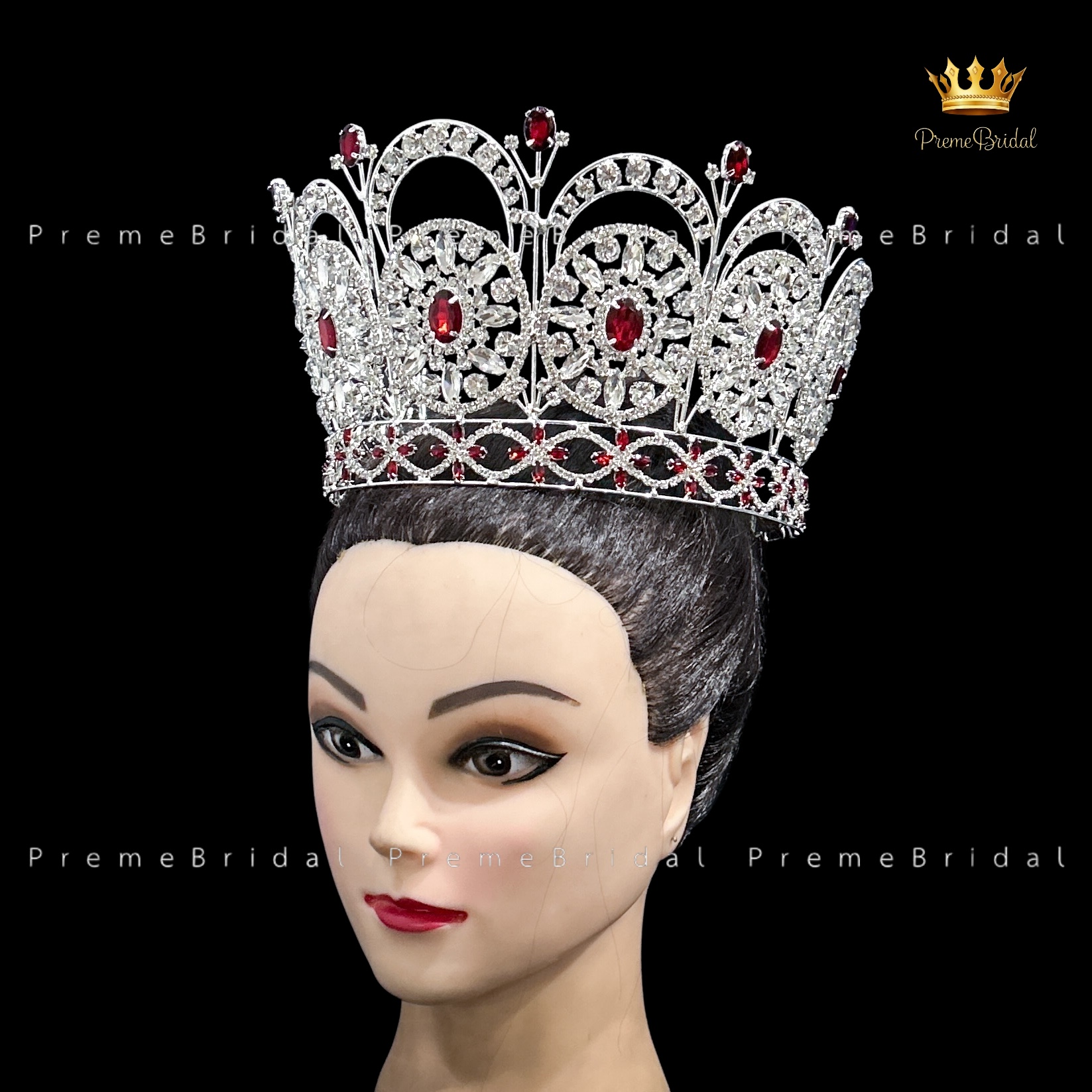 (พร้อมส่งจากไทย) มงกุฏ Miss Universe Nexus Diamond ปี 2009 งานโลหะฐานกลมปรับขนาดได้ ส่งด่วน ส่งจาก จ.อุบลราชธานี