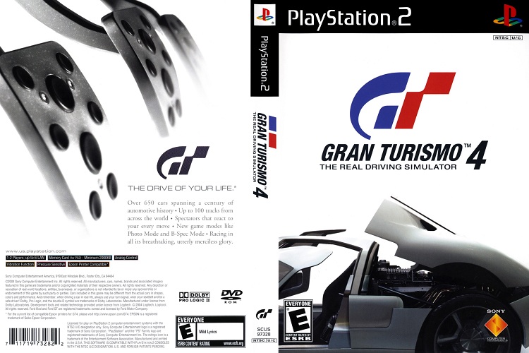 GRAN TURISMO 4 [US : DVD9 1 Disc]