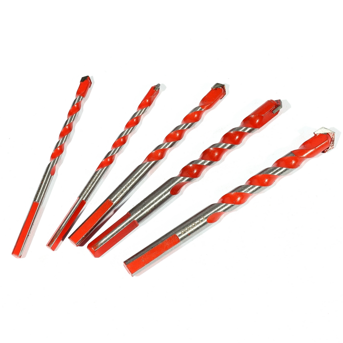 POLO TCT-5S ดอกเจาะอเนกประสงค์ (5 ดอก/ชุด) ขนาด 6.5-6.5-8-10-12 มม.