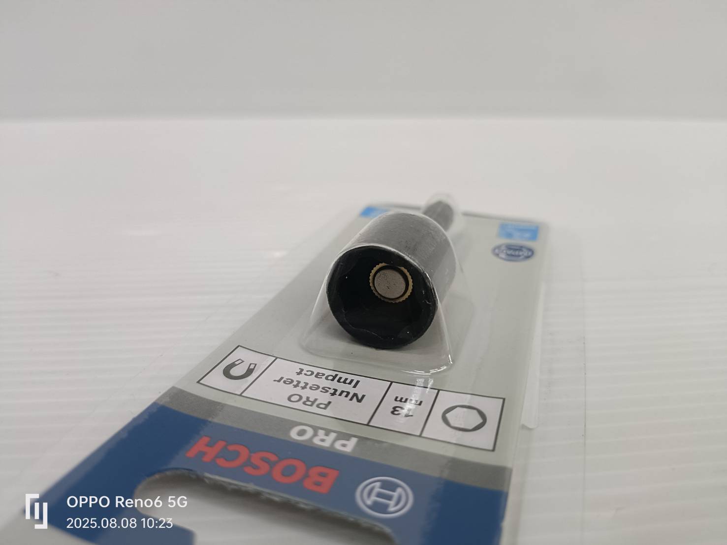 BOSCH ดอกไขควงหัวบล็อก แม่เหล็ก เบอร์13 2608522353 I PRO Nutsetter Impact, 13 x 50 mm