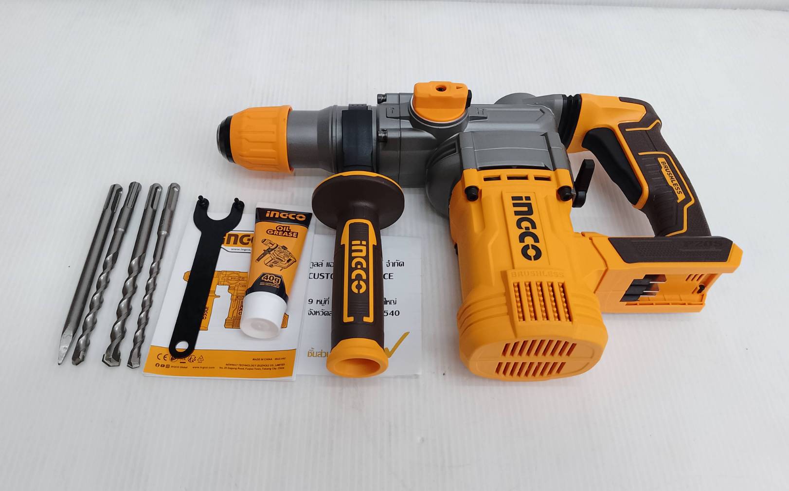 สว่านโรตารี่3ระบบ CRHLI20288 INGCO (ไม่รวมแบต ไม่รวมแท่นชาร์จ)