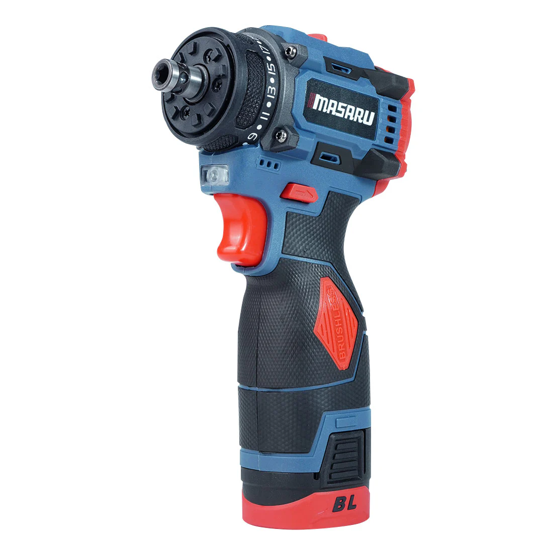 MASARU สว่านไร้สาย2 in 1 รุ่น MSR-CD204-B2 สว่านเปลื่ยนหัวได้