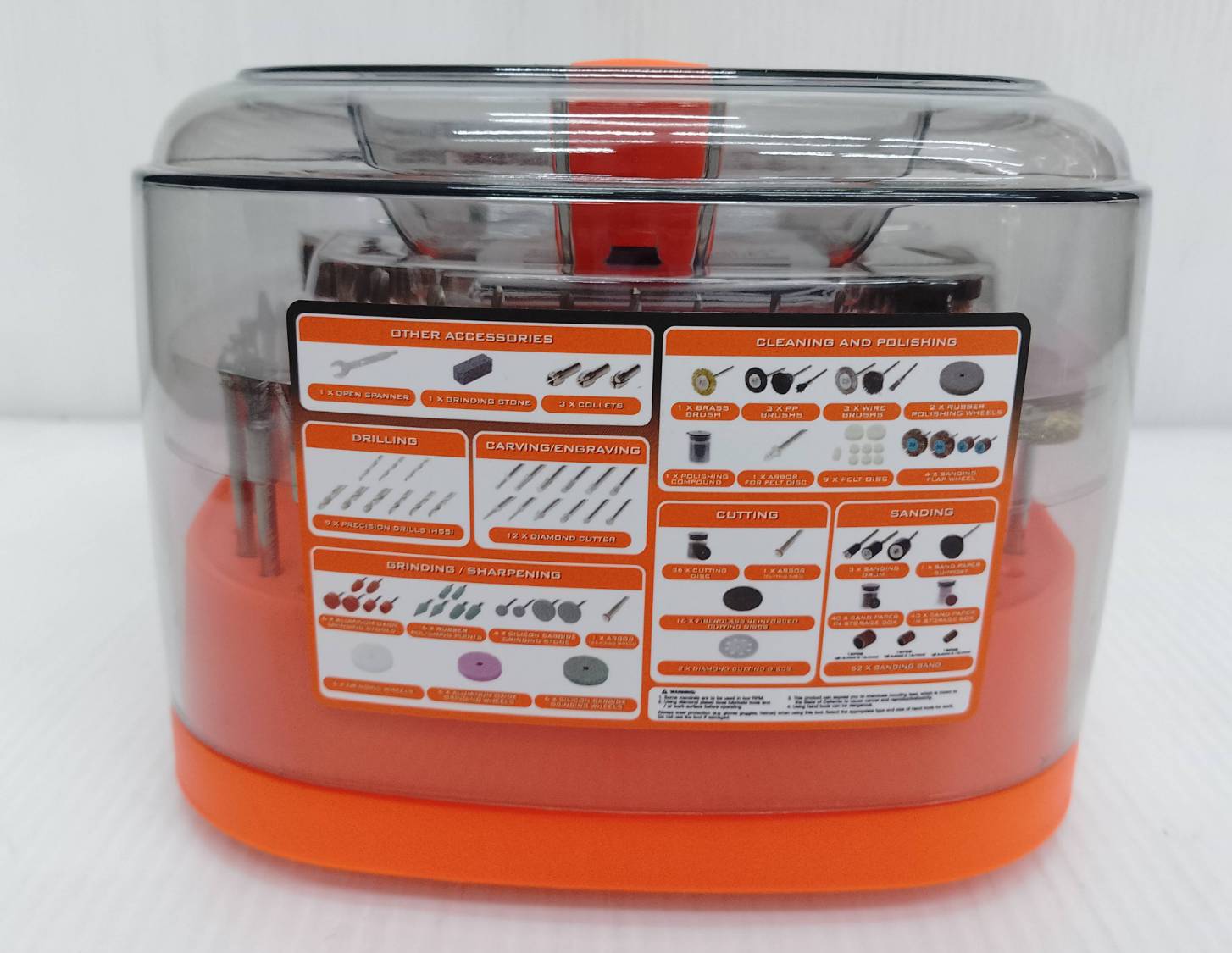 ชุดอุปกรณ์เครื่องมือเจียร 276ชิ้น/ชุด แกน 3มม. PTT-RT276D3 PUMPKIN 16149