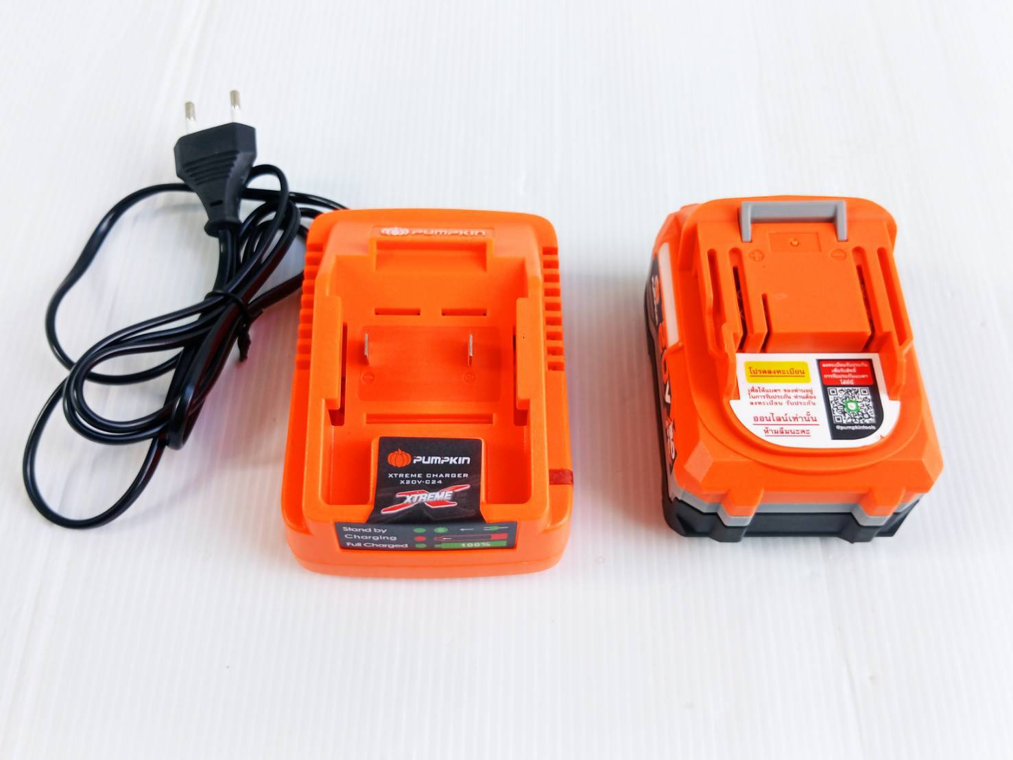 เครื่องเป่าลมมือถือ20V พัดลมเทอร์โบ INF-104HBB-401K-X20 PUMPKIN 50475