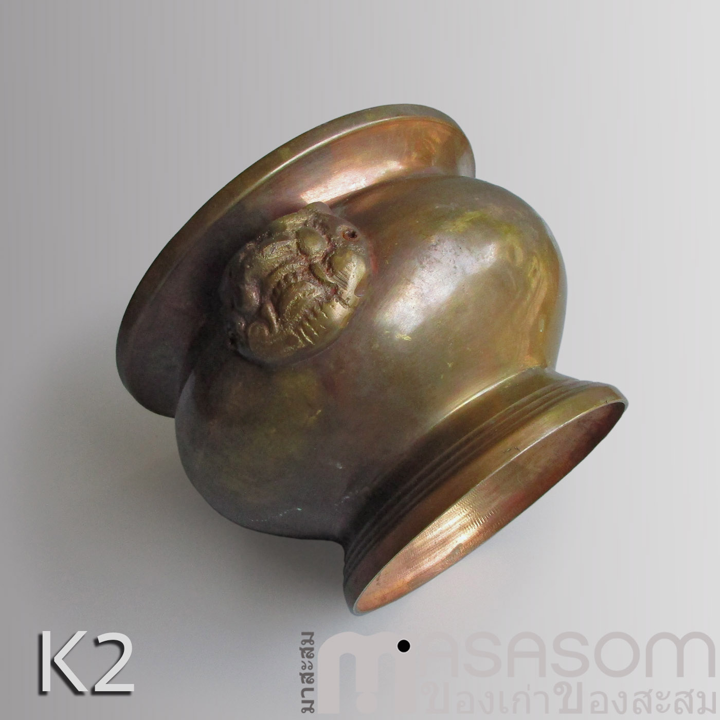 กระถางธูปทองเหลืองของเก่า