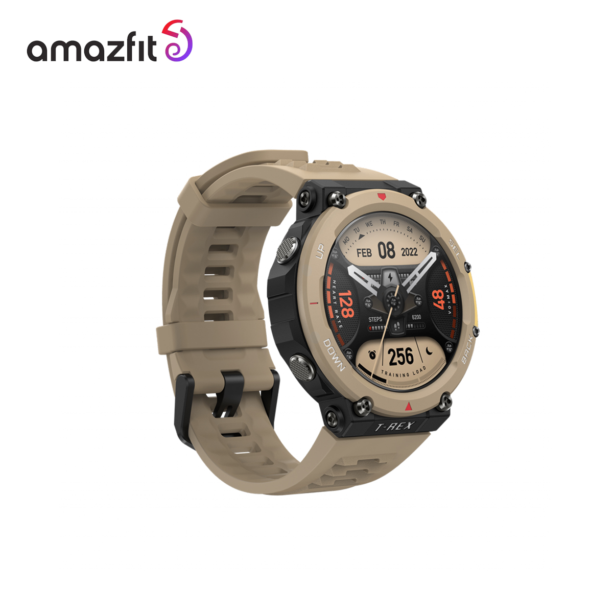 Amazfit T-Rex 2 นาฬิกาสมาร์ทวอทช์ หน้าจอ AMOLED 1.39 นิ้ว (ประกัน Amazfit Thailand 1 ปี)