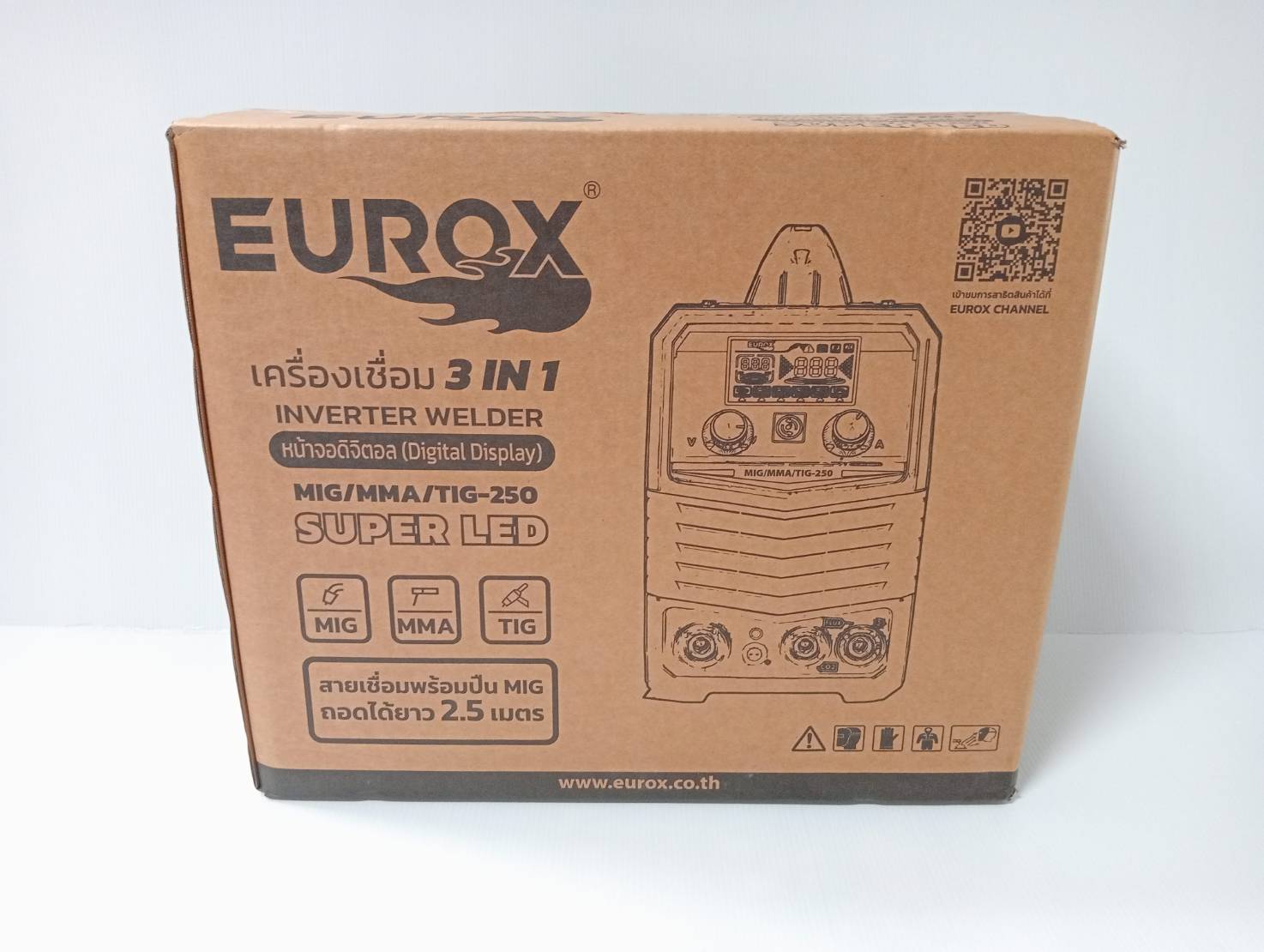 ตู้เชื่อม3ระบบ MIG/MMA/TIG-250 EUROX
