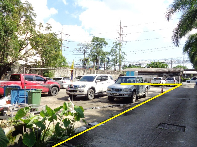 H1139 ขายด่วน ที่ดิน 202 ตารางวา อยู่ติดถนนอ่อนนุช (สุขุมวิท77) ระหว่างซอยอ่อนนุช61-63 เหมาะปลูกบ้านหรือทำธุรกิจ แขวงประเวส เขตประเวศ