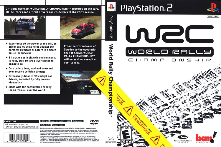 WORLD RALLY CHAMPIONSHIP [US : DVD5 1 Disc]