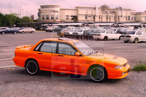 กันสาดประตู Mitsubishi Galant VR-4 89-93