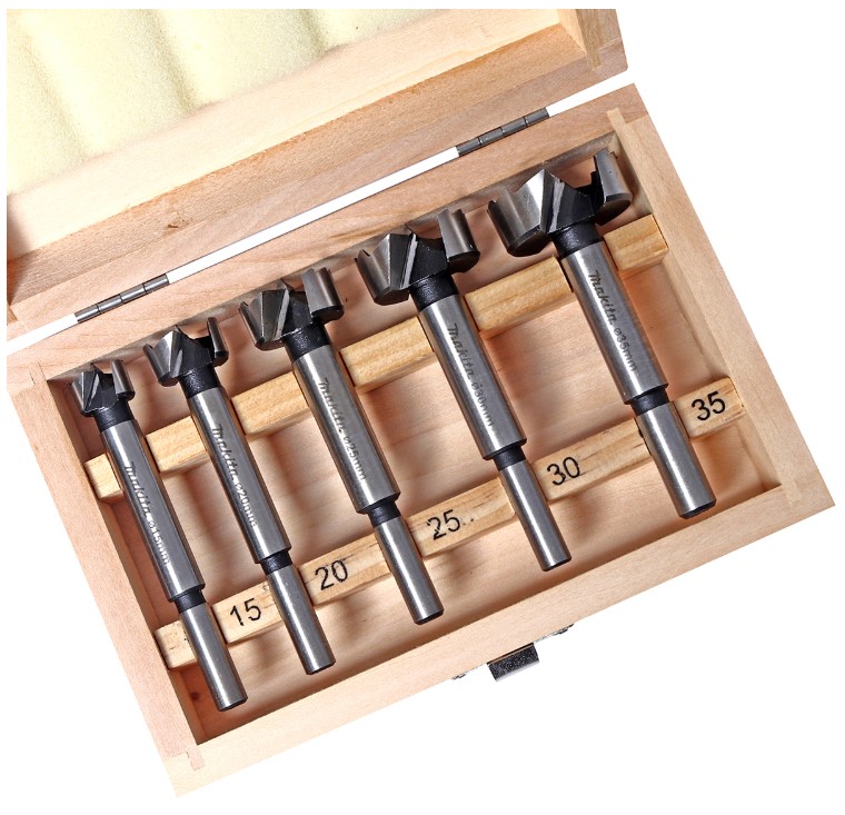 ชุดดอกคว้านเจาะไม้ 5ตัวชุด D-47357 MAKITA