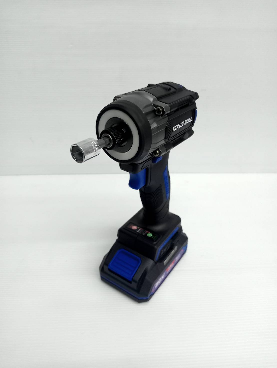 TEXUS BULL ไขควงแระแทกไร้สาย 20V พร้อมแบตเตอรี่ 2.0Ah อุปกรณ์19ชิ้น TX-9519