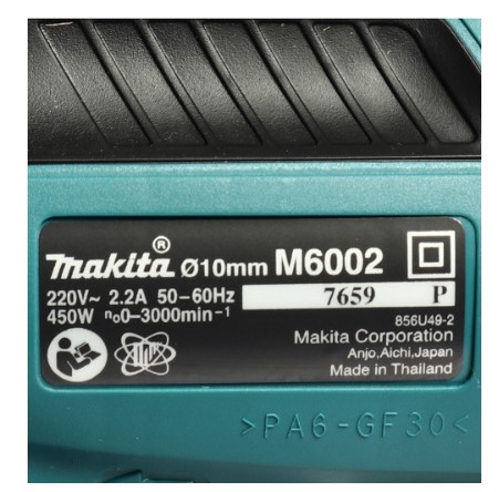 สว่านไฟฟ้า3/8 M6002B MAKITA MT SERIES