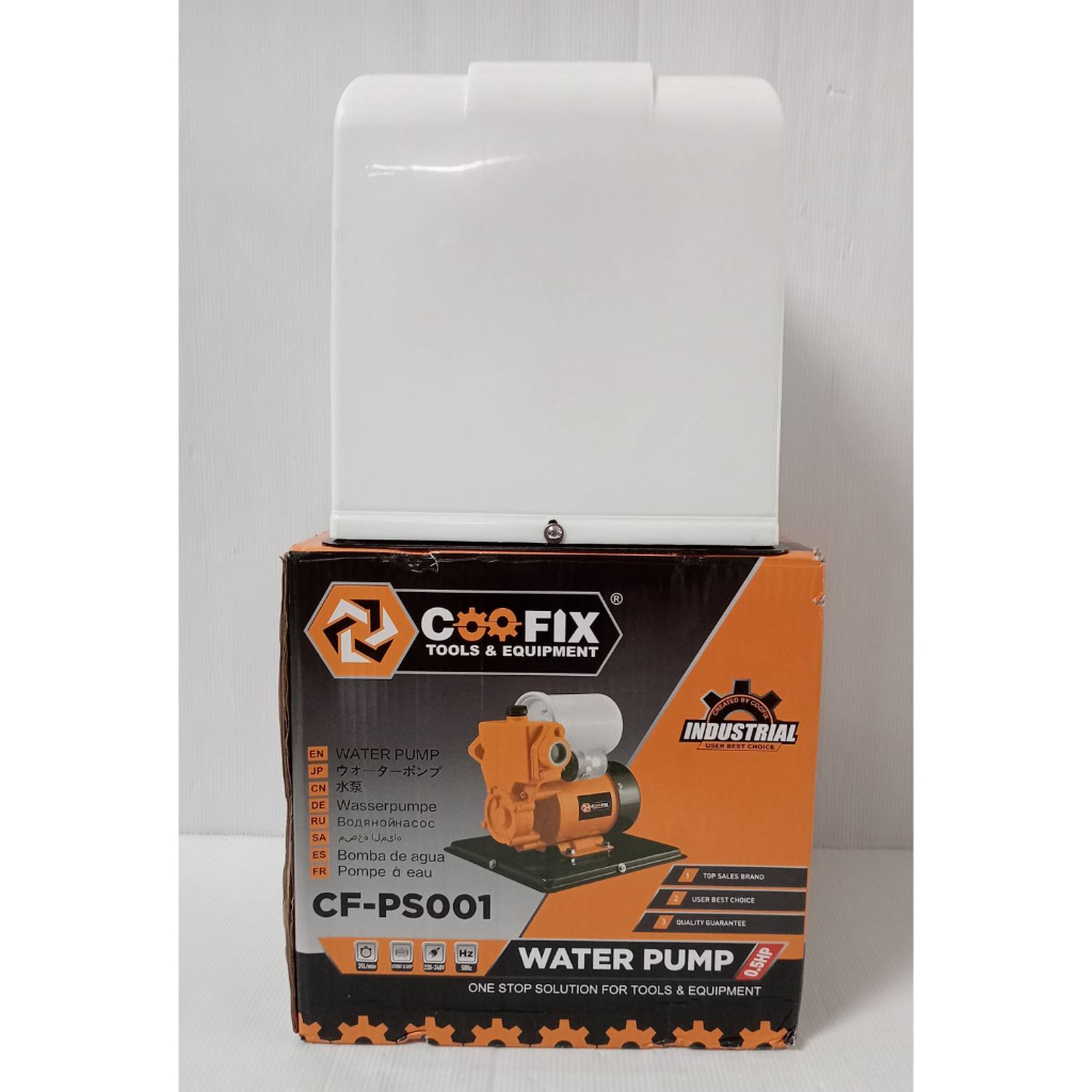 COOFIX ปั๊มน้ำอัติโนมัติ (รุ่นใหม่) รุ่นCF-PS001 / 370W/220 โวล์
