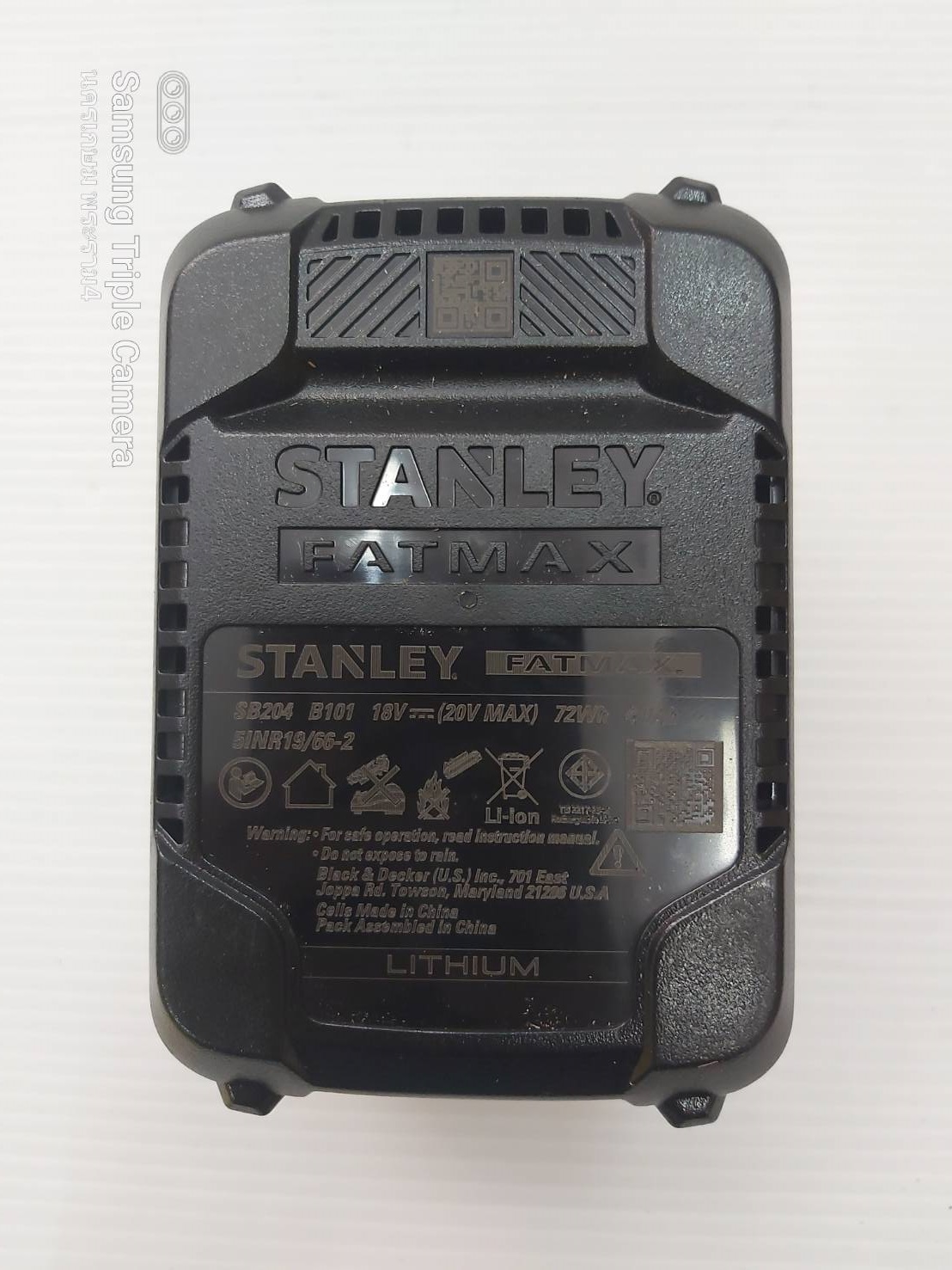 แบตเตอรี่ 20V /4A SB204 STANLEY