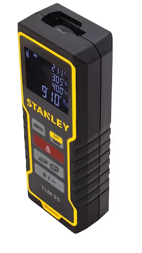 เครื่องวัดระยะด้วยเลเซอร์ จอสี 30m.TLM99 STANLEY