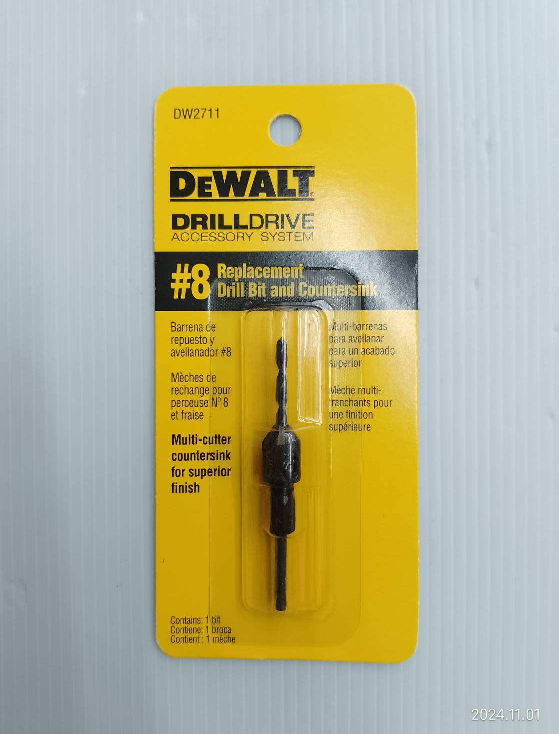 DEWALT ดอกเคาเตอร์ซิงค์ 8mm. DW2711
