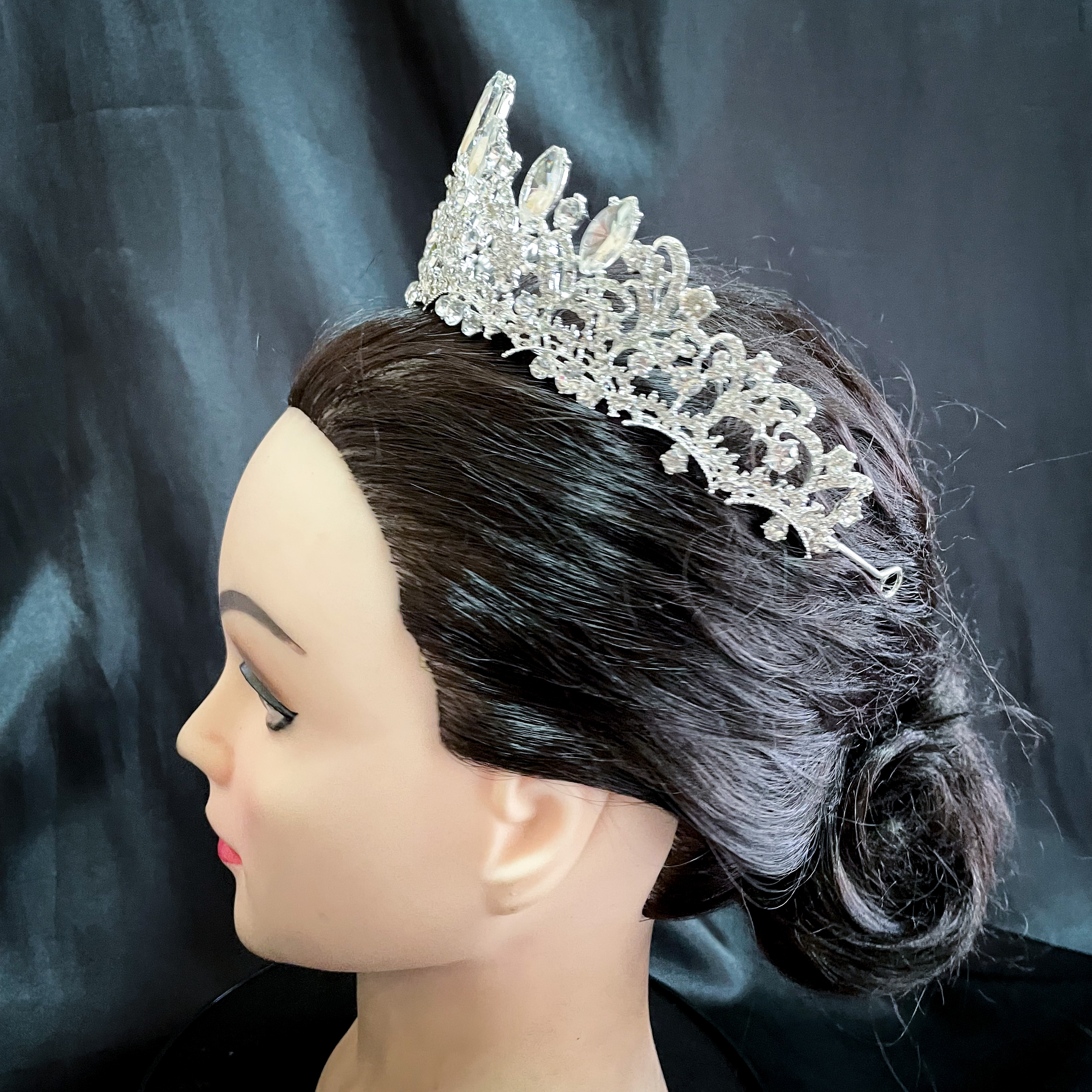 (พร้อมส่ง) เทียร่า 324 มงกุฎเจ้าหญิง งานสวย ปราณีต QCเพชรทุกเม็ด สินค้าพร้อมส่งจากไทย