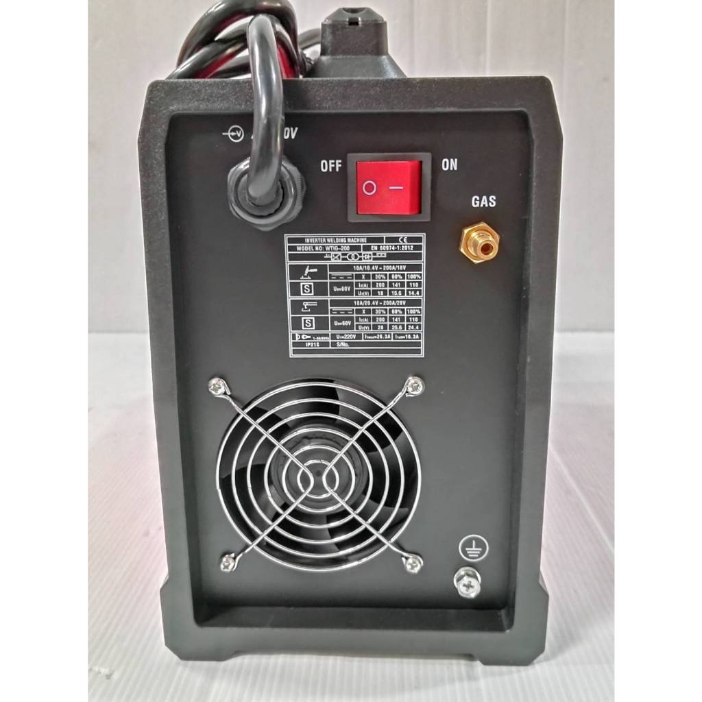 เครื่องเชื่อม TIG รุ่น WTIG200 (มีระบบ Pulse) POLO