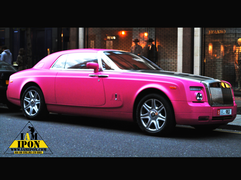 Plasti dip Blaze Pink Sprey สีเสปรย์ยาง Plasti dip สีชมพูเข้มด้าน