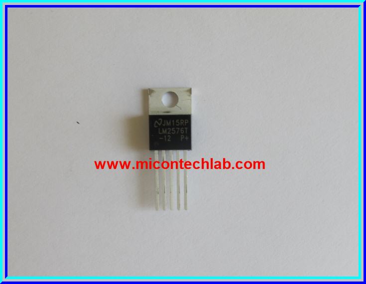 1x LM2576T - 12 IC Switching Voltage Regulator +12V 3A LM2576 IC Chip