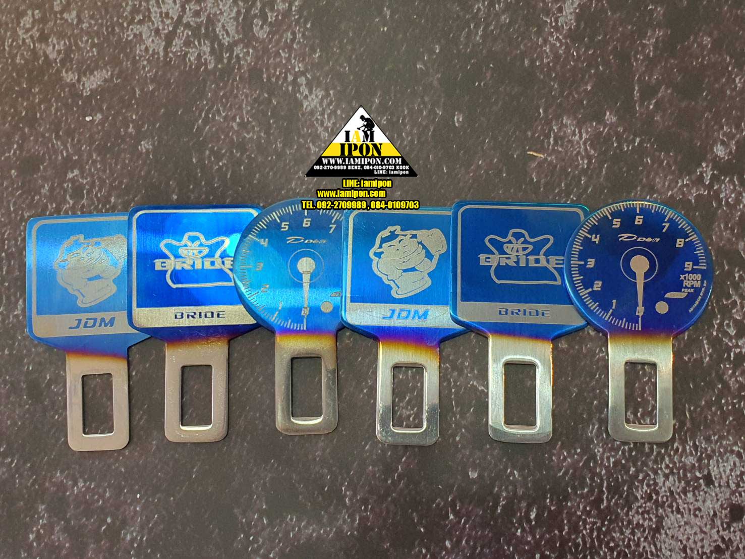 เบลท์หลอก ไทเทเนียม งานสวยๆ ใส่ได้ทุกรุ่นที่เป็นรถยนต์