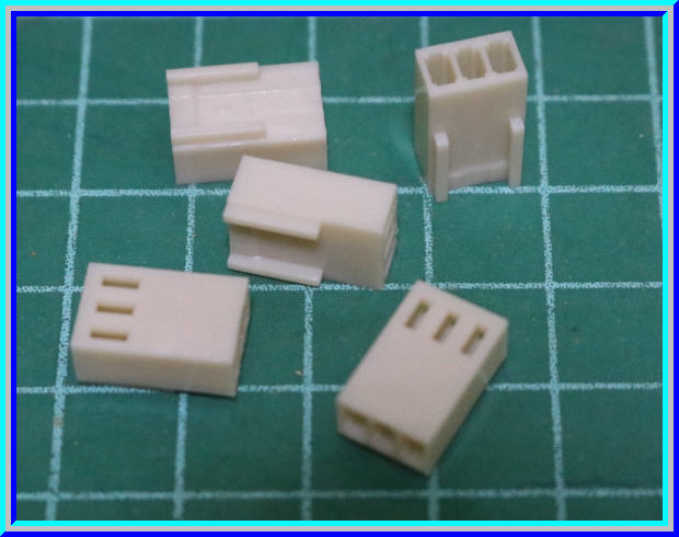 5x เฮาส์ชิ่งคอนเน็คเตอร์ 3 ขา 2.54 มม (Housing Connector 3 Pins 2.54mm )