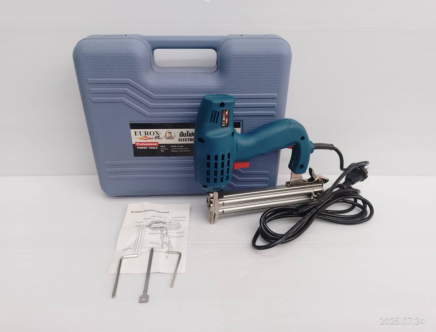 EUROX ปืนยิงแม็กไฟฟ้า ขาเดียว F30