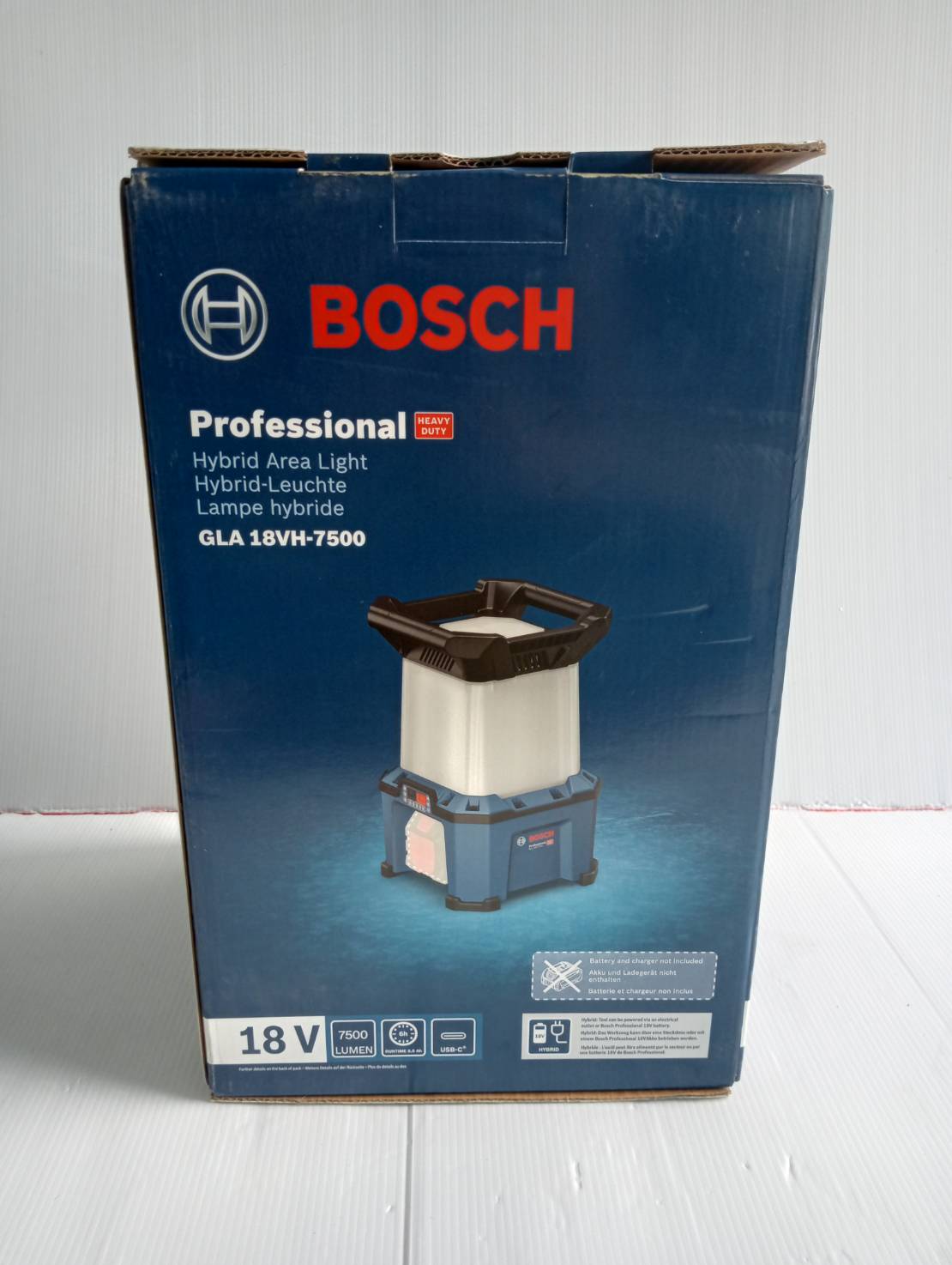 ไฟฉาย18V GLA18VH-7500 BOSCH SOLO