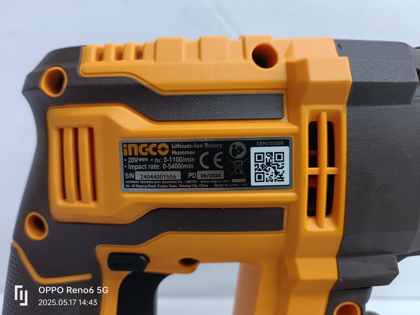 สว่านโรตารี่ไร้สาย 3ระบบ COSLI240208 INGCO