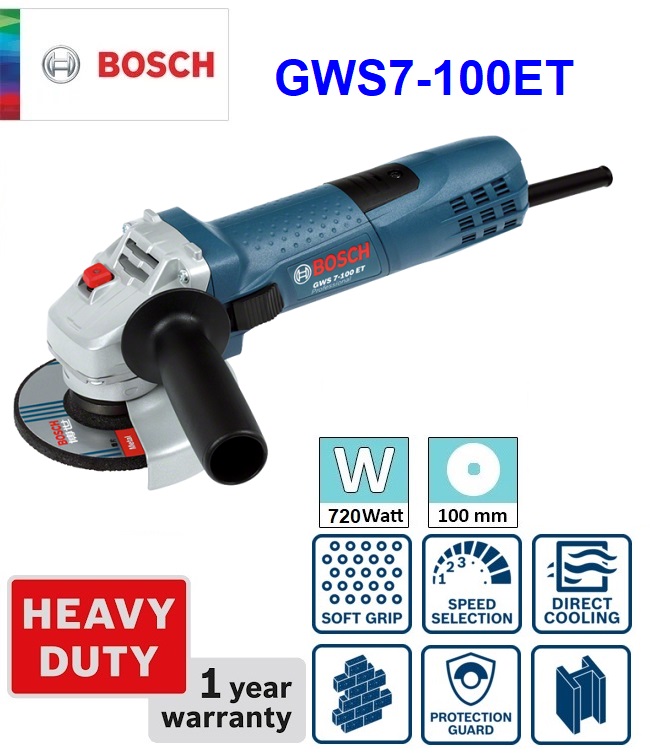หินเจียร4" GWS7-100ET BOSCH